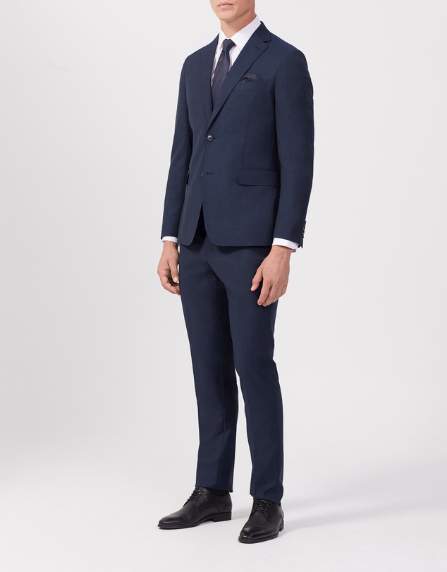 Van Heusen - Wool Blend Check Suit Jacket