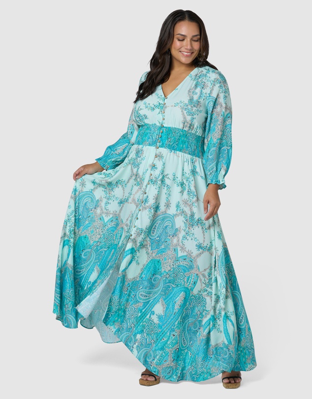 The Poetic Gypsy - Brown Sugar Maxi Dress