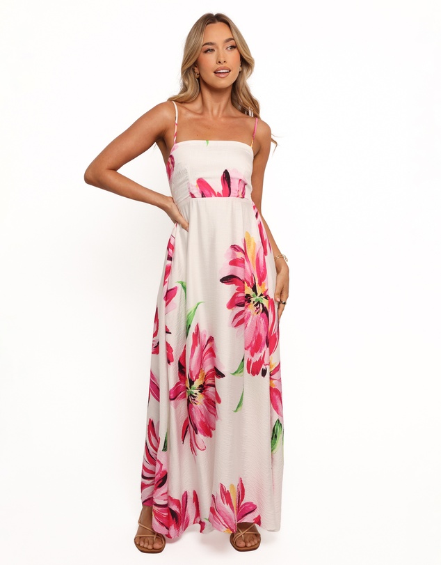 Petal & Pup - Verity Maxi Dress - Pink Floral