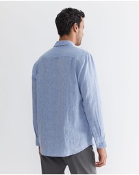 Sportscraft - Long Sleeve Linen Shirt