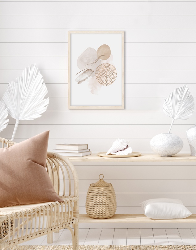 Olive et Oriel - Lumiere Naturelle I Art Print