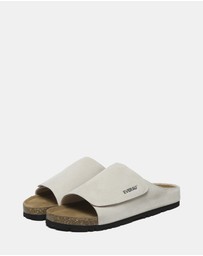 EVERAU - EverAU Ugg Justice Cow Suede Upper Sandals