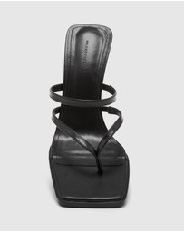 Nakedvice - The Saskia Black Wedge