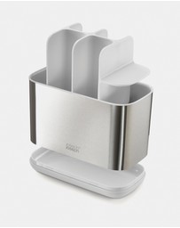 Joseph Joseph - EasyStore™ Steel Large Toothbrush Caddy (White)