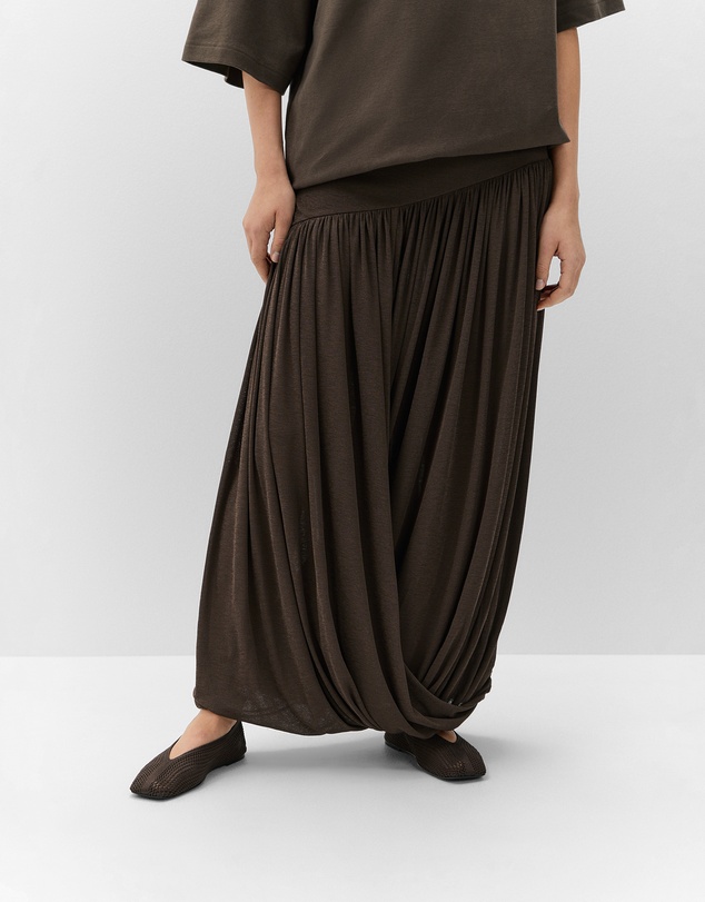 UNISON - Bubble Hem Skirt