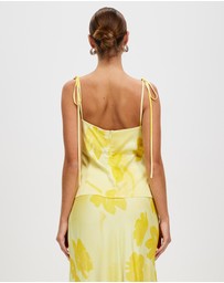 Third Form - Wild Flower Draw Up Cami Top