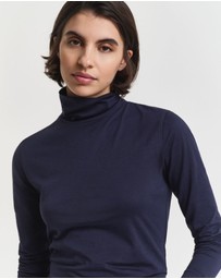 Gant - Lightweight Cotton Turtleneck Top