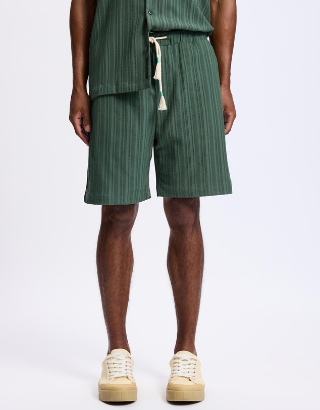 Scotch & Soda - Fave Tonal Striped Regular Fit Bermuda Shorts