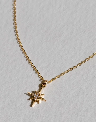 SAINT VALENTINE - North Star Necklace - Gold - ICONIC EXCLUSIVE