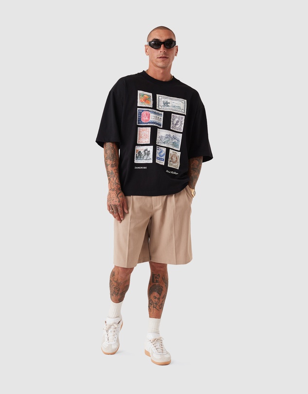 Zanerobe - Stamps Flow Tee Black