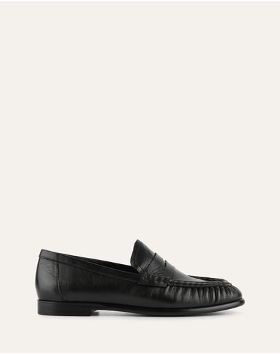 BLACK LEATHER