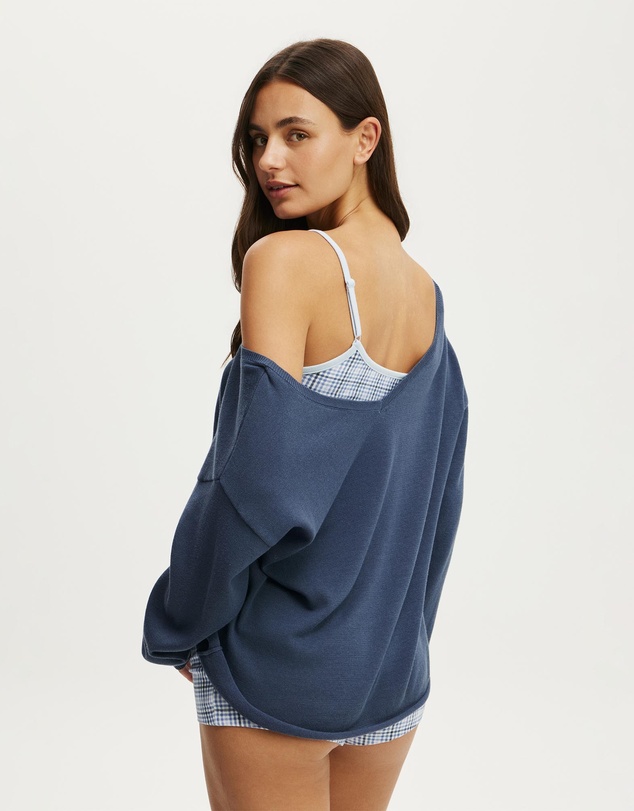 Cotton On Body - Relaxed V Neck Oversized Knit