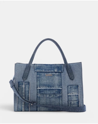 GUESS - Jodi Utility Denim Tote Bag