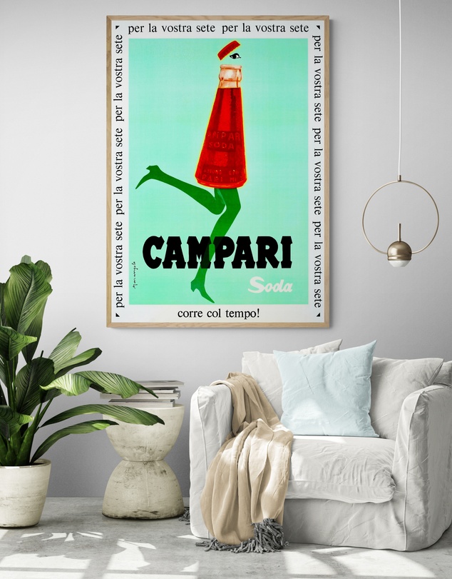 Inka Arthouse - Campari Vintage Art Print