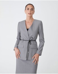 Forcast - Aaria Collarless Blazer
