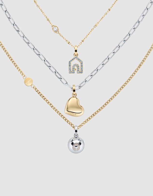 Furla - Furla Mixology Gold and Silver-Tone Multi Necklace