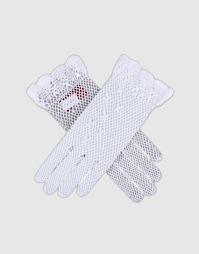 DENTS - Hand Crochet Cotton Gloves