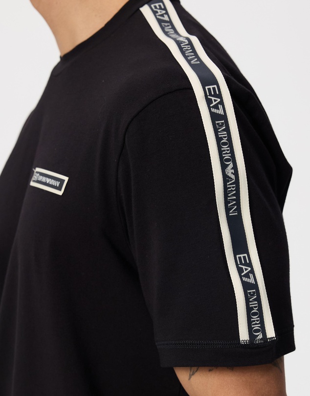 Emporio Armani EA7 - SS Train Logo Series Man Tee Tape
