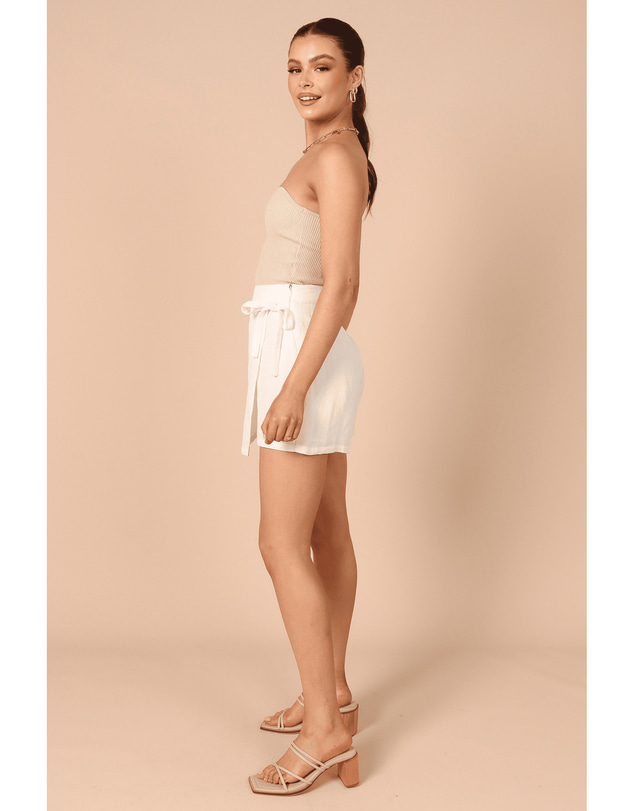 Petal & Pup - Roxy Faux Wrap Skort - Ivory