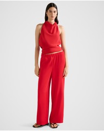 Forever New - Evelyn Elastic Wide Leg Pants