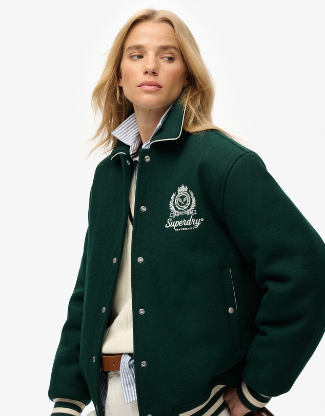 Superdry - Country Club Wool Bomber