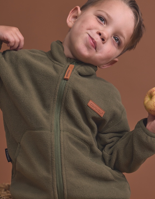 Crywolf - LIGHTWEIGHT FLEECE Olive