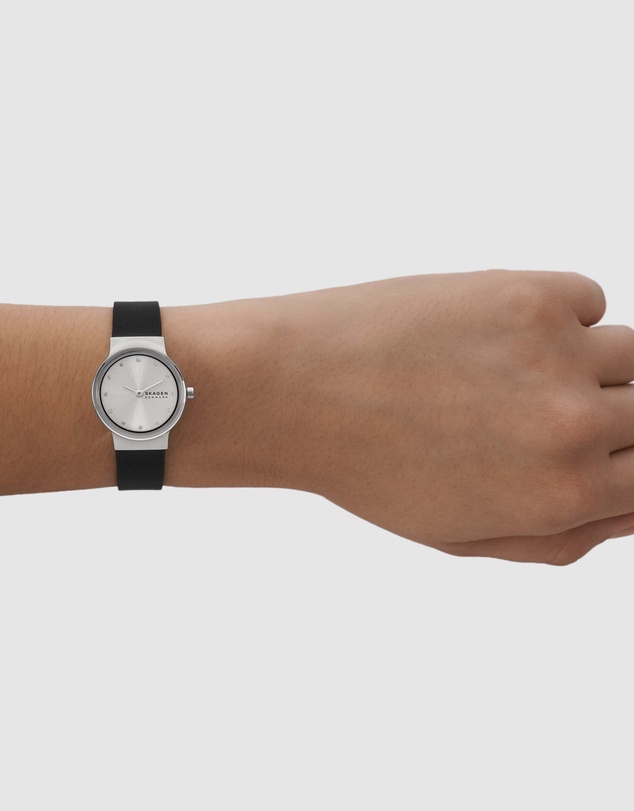 Skagen - Freja Lille Black Analogue Watch