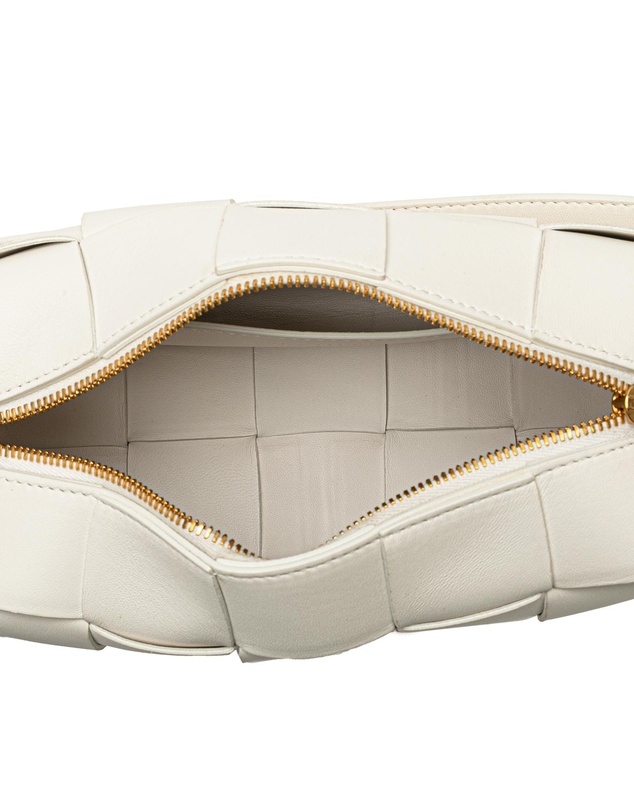 Pre-Loved by Azura Reborn - Pre-Loved Small Lambskin Intrecciato Brick Cassette
