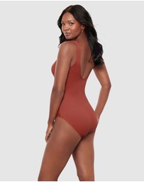 Miraclesuit Swimwear  - Rock Solid Avra Underwired High Neck One Piece Shaping Swimsuit