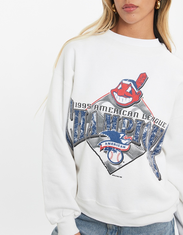 Vintage by The Real Deal - Pre Loved - 1995 MLB Cleveland Indians Sweatshirt
