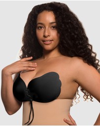 B Free Intimate Apparel - Curvy Push-Up Stick On Bra (A-B-C-D-DD-E-F) Cup