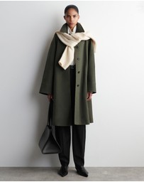 COS - Wool-Trimmed Car Coat