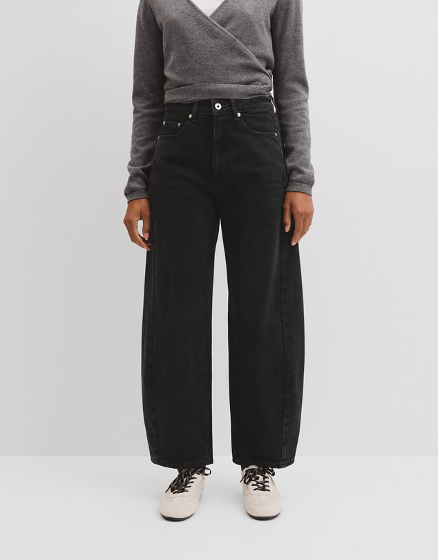 Country Road - High Rise Barrel Jean
