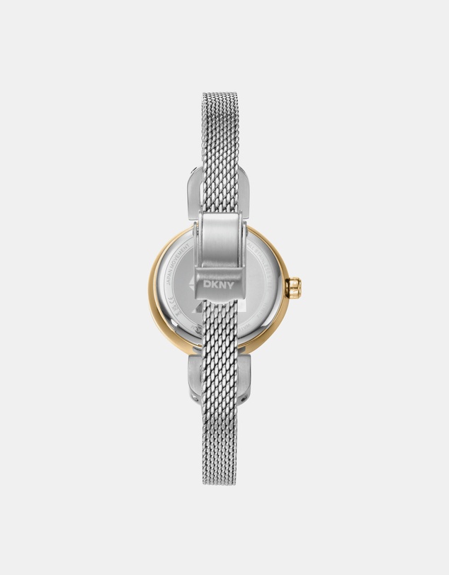 DKNY - Milanese Two-Tone 26mm Green Dial Womens Watch
