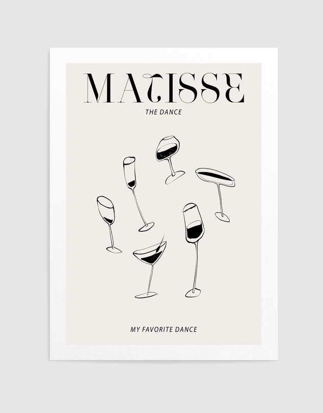 Olive et Oriel - Matisse The Dance by Treechild Art Print