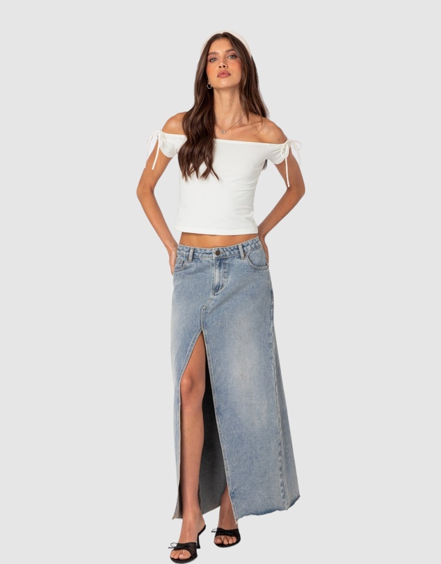 EDIKTED - Jess Off Shoulder Top