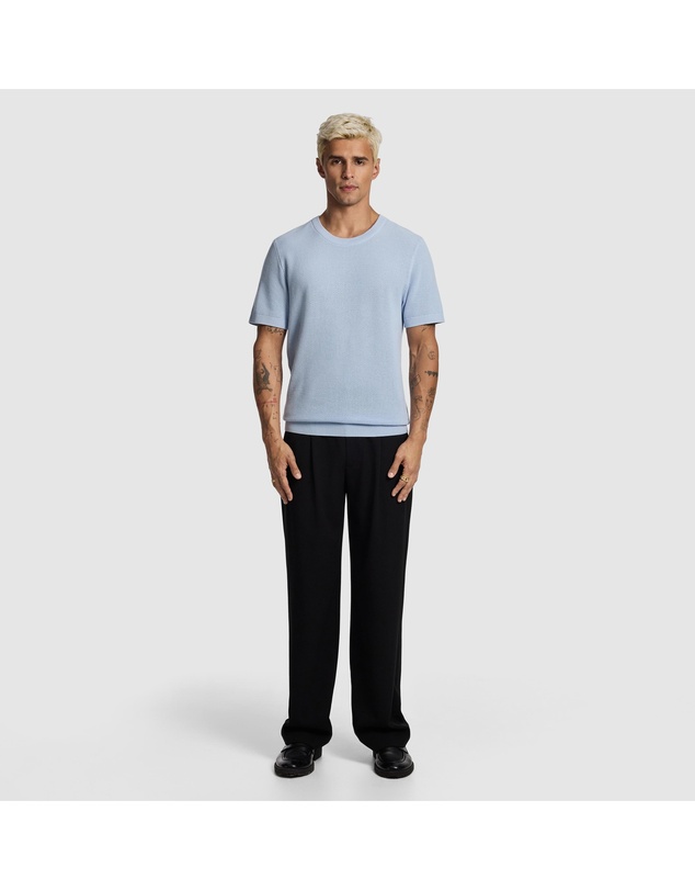 yd. - Brooks Pleated Wide Chino