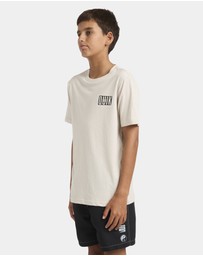Quiksilver - Boys 8 to 16 Static Box T-Shirt