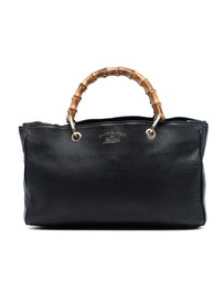 Pre-Loved by Azura Reborn - Pre-Loved Medium Calfskin Bamboo Shopper Satchel