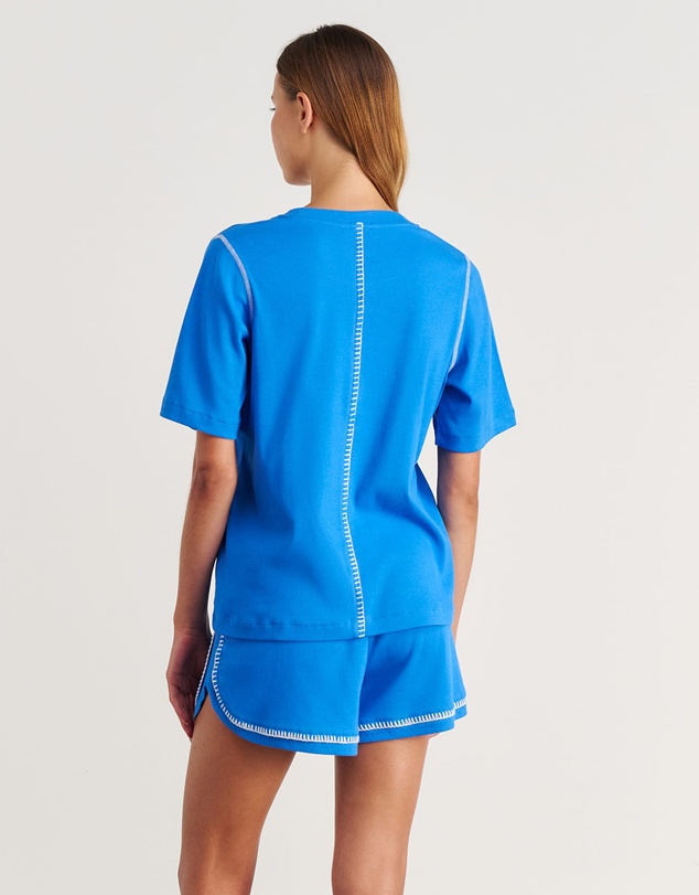 Jag - Celina Blanket Stitch Tee