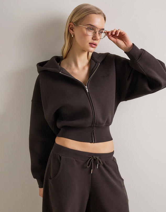 TALA - Cocoon Zip Through Hoodie