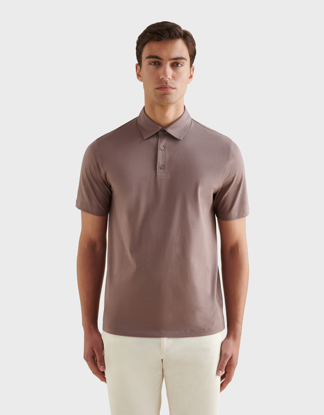 Peckham Rye  - Peckham Rye SS Mercerised Jersey Polo
