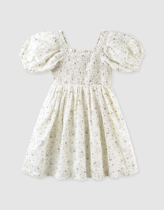 Designer Kidz - Lily Puff Sleeve Dress