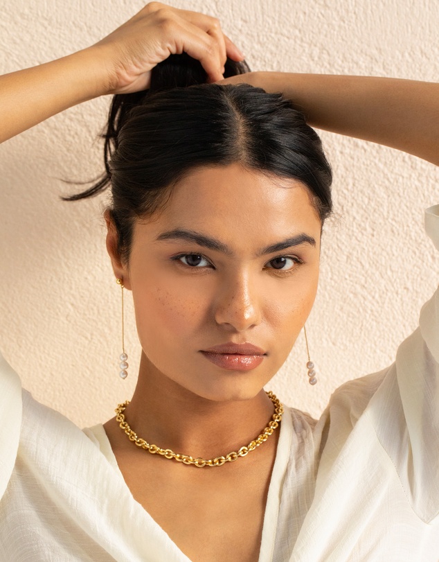 Mestige - Mallorca Drop Earrings - 18K Gold Plated