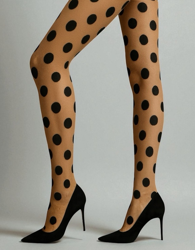 High Heel Jungle - Spotlight Premium Jacquard Tights