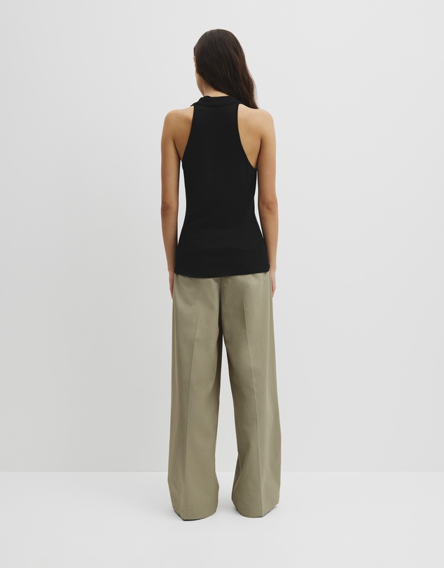 Country Road - Wool V-neck Drape Tank