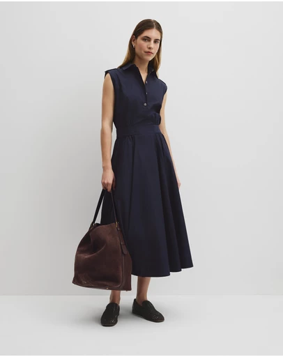 Country Road - Australian Cotton Fit-and-flare Midi Dress