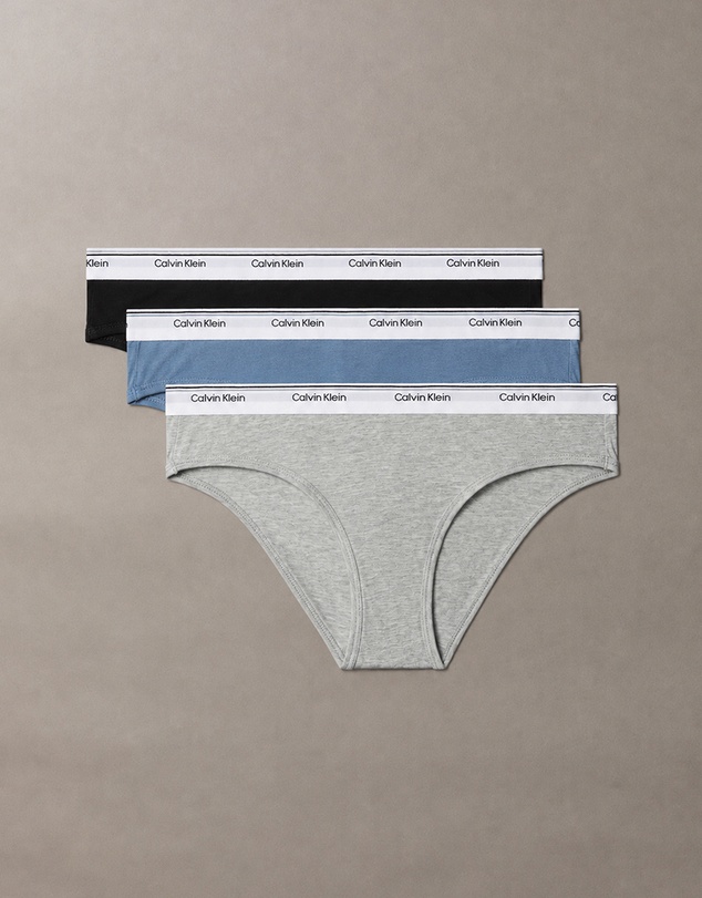 Calvin Klein - 3-Pack Cotton Modal Balance Bikini Briefs