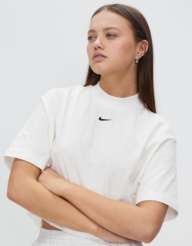 Nike - Sportswear Essential Boxy Mock-Neck Top