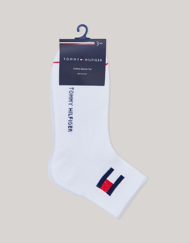 Tommy Hilfiger - 3-Pack Quarter Socks